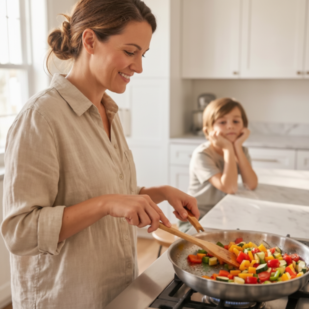 Talo Pan Pro Titanium Cookware – Induction-Compatible Nutrient-Retaining Pan
