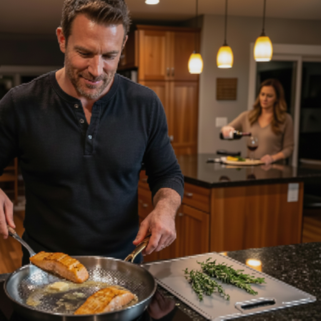 Talo Pan Pro Titanium Cookware – Induction-Compatible Nutrient-Retaining Pan