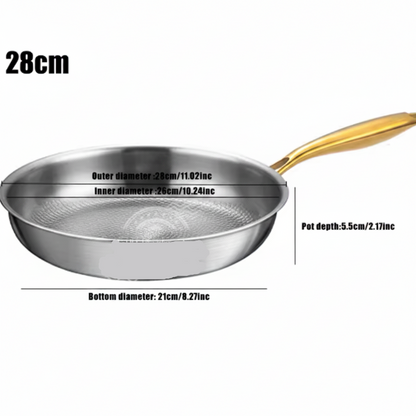 Talo Pan Pro Titanium Cookware – Induction-Compatible Nutrient-Retaining Pan