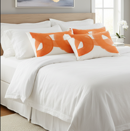 Cella Modern Decorative Pillowcase (Set of 2) – Geometric Design for Stylish Support