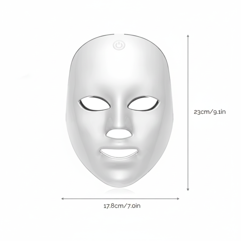 Liora Women's LED Face Mask – 7-Color Light Therapy for Skin Rejuvenation