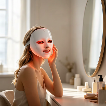Liora Women's LED Face Mask – 7-Color Light Therapy for Skin Rejuvenation