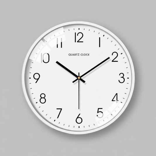 Silen Modern Wall Clock – Silent Quartz Design for Peaceful Home Decor