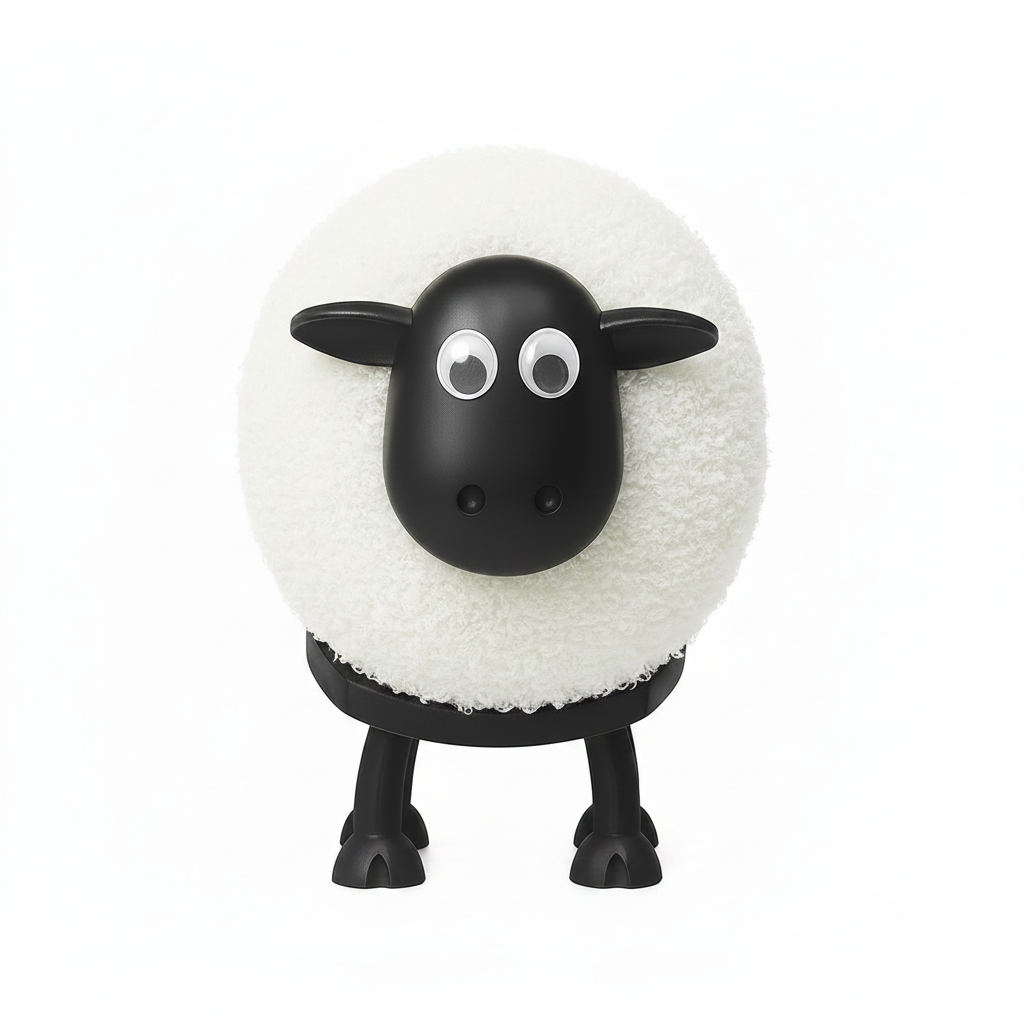 Shep Black Toilet Roll Holder – Freestanding Water-Resistant Bathroom Storage 0