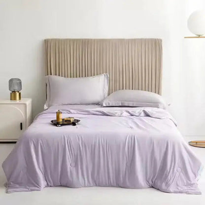 Lunessa Summer Cooling Blanket for Hot Sleepers – Lightweight Breathable Comfort