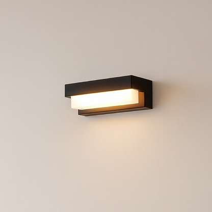 Solar Wall Lantern - Outdoor Wall Light with Modern Design