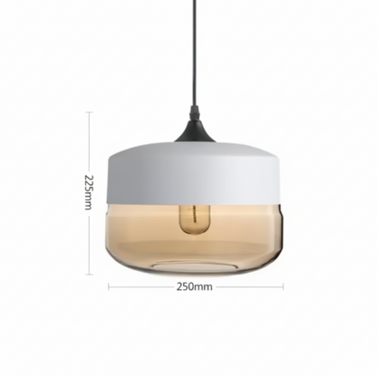 Alvion Modern Glass Pendant Light – Elegant Kitchen and Dining Lighting