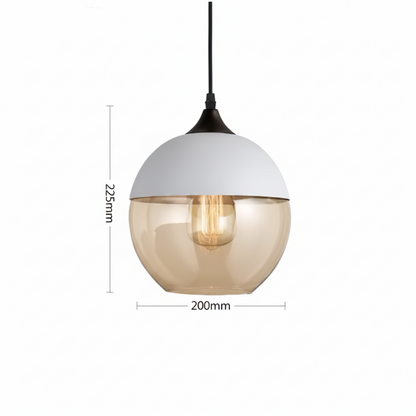 Alvion Modern Glass Pendant Light – Elegant Kitchen and Dining Lighting