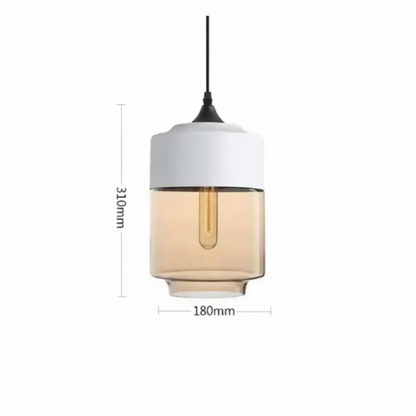Alvion Modern Glass Pendant Light – Elegant Kitchen and Dining Lighting