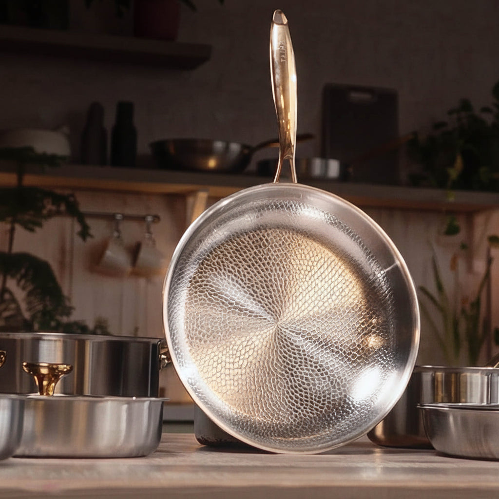 Talon Family Titanium Cookware – Induction-Compatible Nutrient-Retaining Pan 1