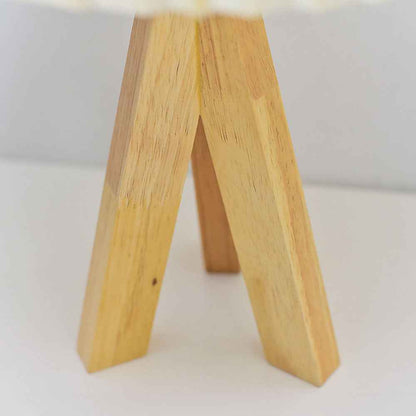 Folded Glow LED Table Lamp for Warm Bedroom Lighting