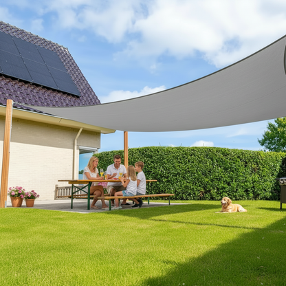 Ceron Rectangle Waterproof Shade Sail UV Protection Outdoor Canopy