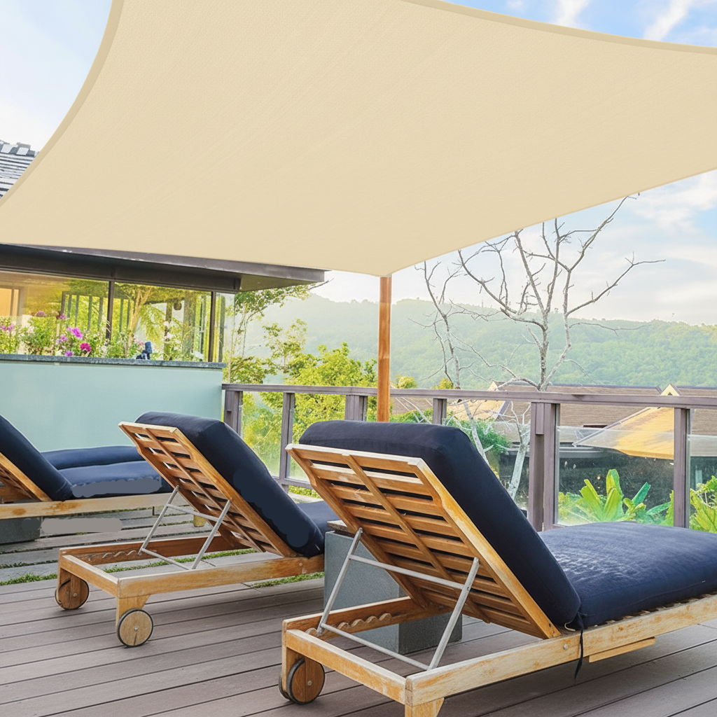 Ceron Rectangle Waterproof Shade Sail UV Protection Outdoor Canopy
