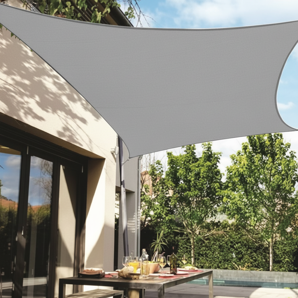 Ceron Rectangle Waterproof Shade Sail UV Protection Outdoor Canopy
