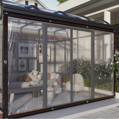 Tropicana Waterproof Garden Cover – PVC Canopy for Optimal Protection