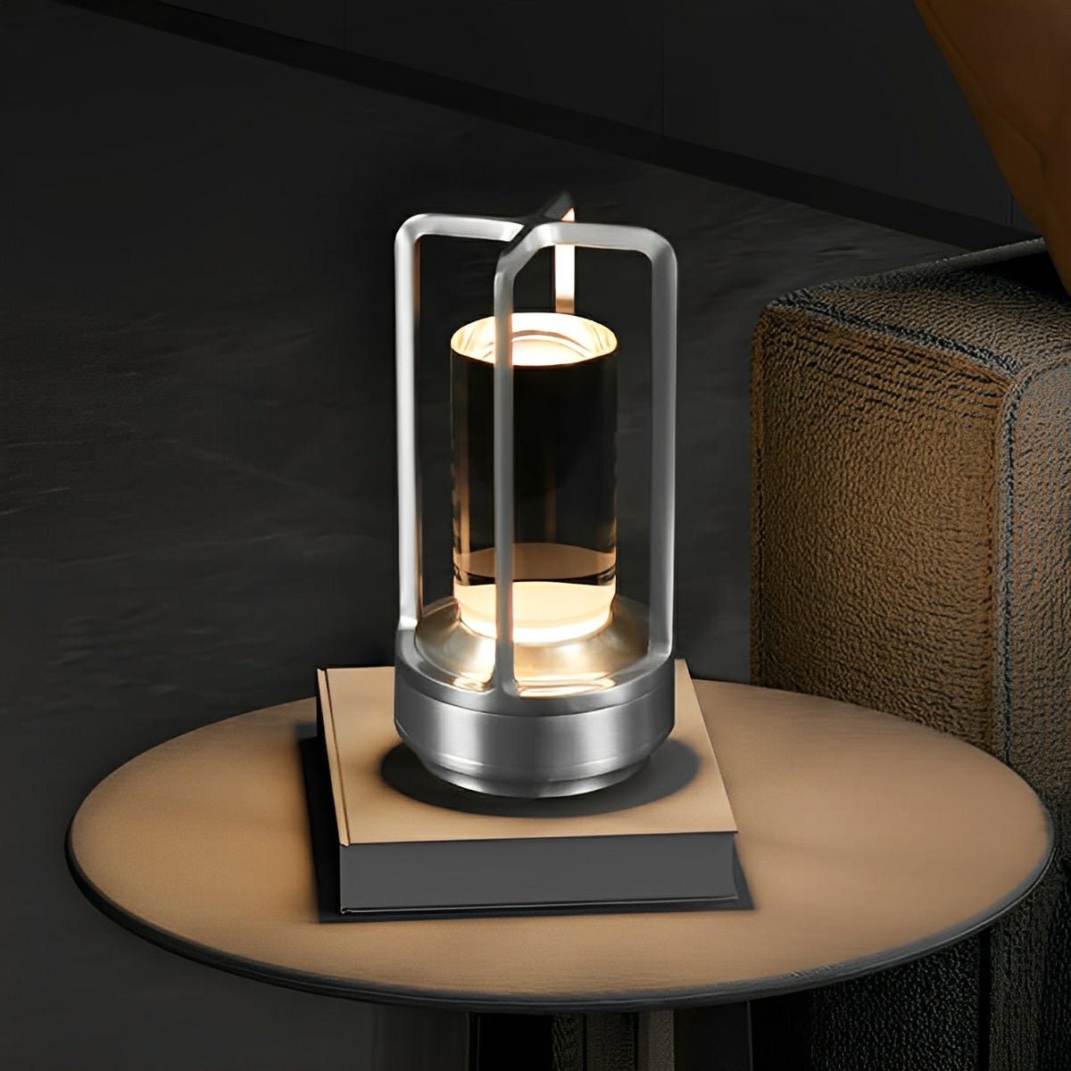 Norrin Portable Lantern Table Lamp Cordless Adjustable Indoor Outdoor Lighting