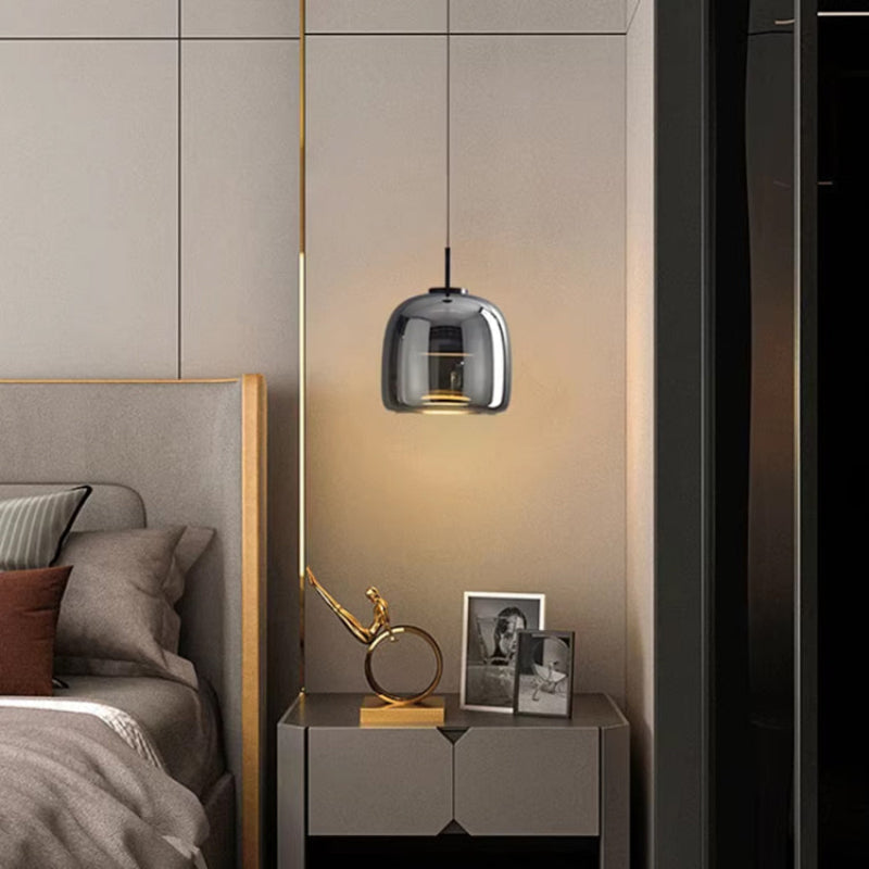 Aurel Modern Black Pendant Light – Minimalist Kitchen Island Fixture