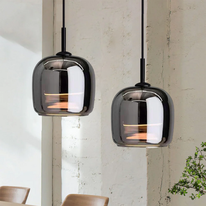 Aurel Modern Black Pendant Light – Minimalist Kitchen Island Fixture
