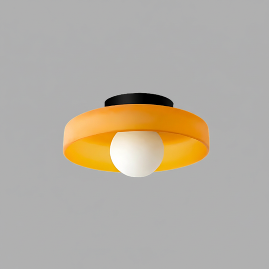 Reflection Modern LED Ceiling Light with Adjustable Glass Design
