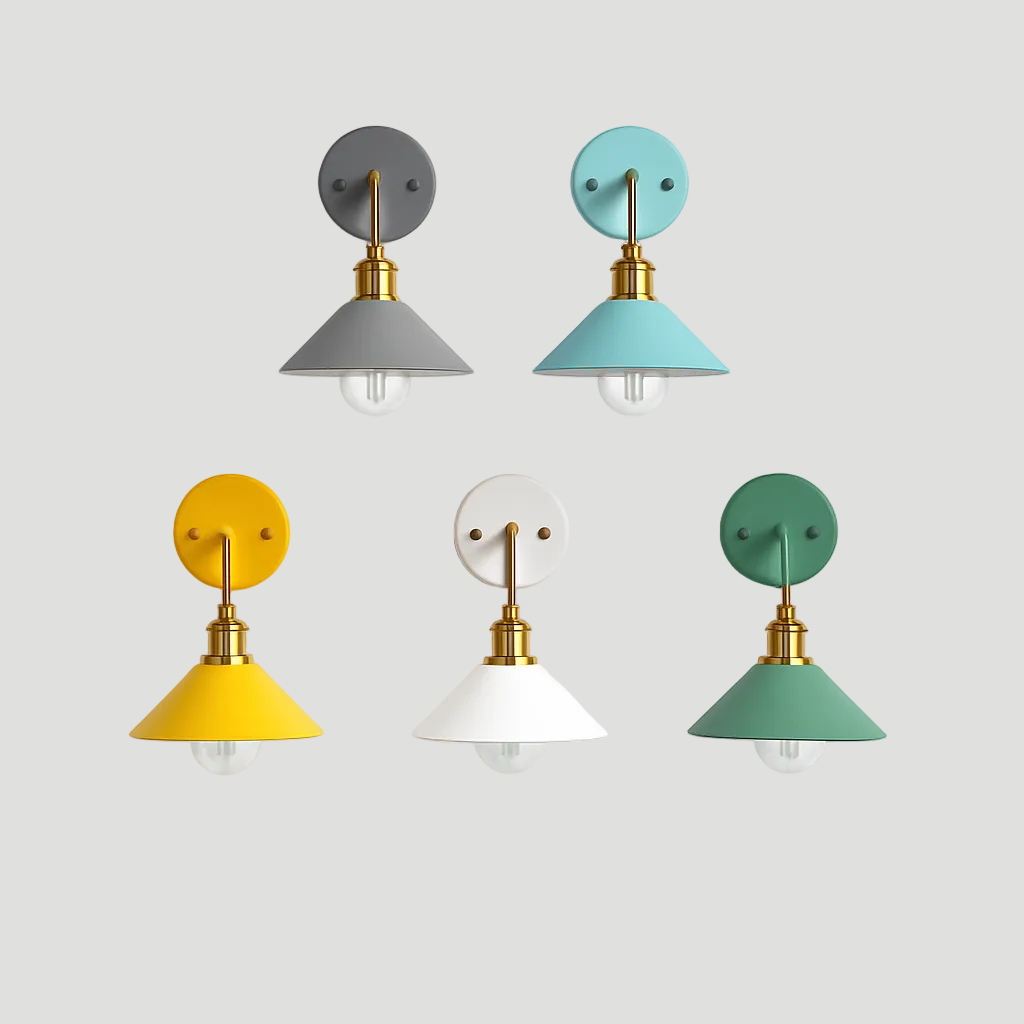 Rivis Bathroom Wall Lights – Stylish Iron Sconces for Customizable Ambiance