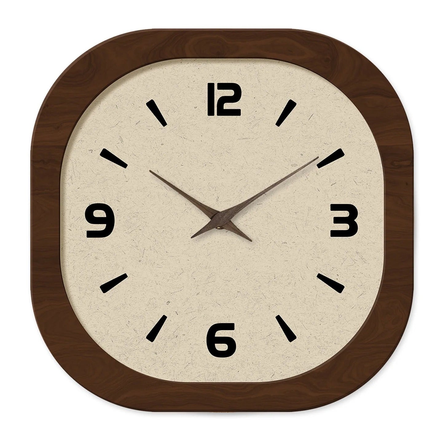 Oakmere Homeowners Modern Wall Clock – Elegant Wood Effect Design for Timeless Decor