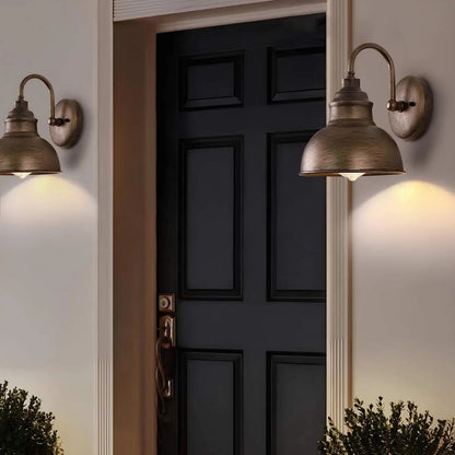 Alderwick Outdoor Wall Lantern – Vintage Garden Lighting with Industrial Style