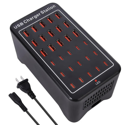 Voltix Multi-Port USB Charging Station – 200W Smart IC Power for Safe, Efficient Device Charging 0