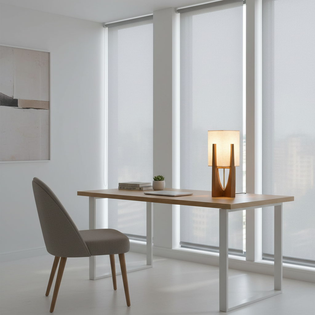 Wabi Sabi Floor Lamp - Japanese Style Standing Lamp