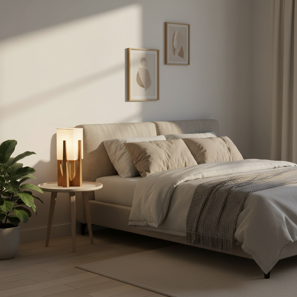 Wabi Sabi Floor Lamp - Japanese Style Standing Lamp