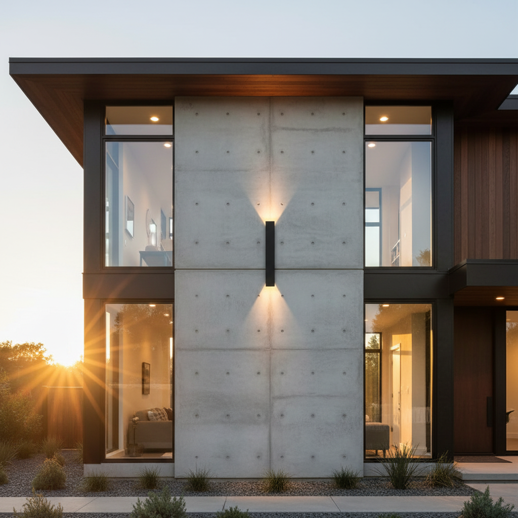 Waterproof LED Strip Wall Lamp | Outdoor Light Fixture