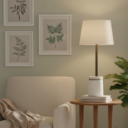 Weslyn Modern White Ceramic Vase – Artistic Design for Elegant Home Decor
