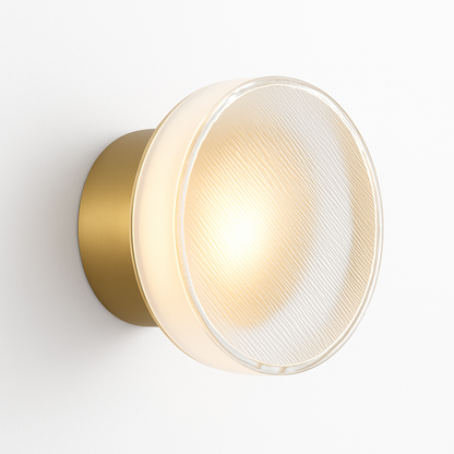 Bellford Modern Round LED Wall Sconce for Soft Indoor Illumination