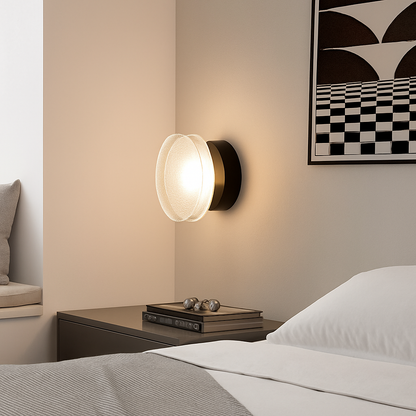 Bellford Modern Round LED Wall Sconce for Soft Indoor Illumination