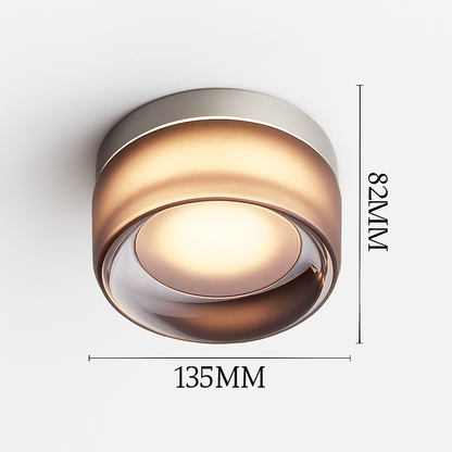 Bellford Modern Round LED Wall Sconce for Soft Indoor Illumination