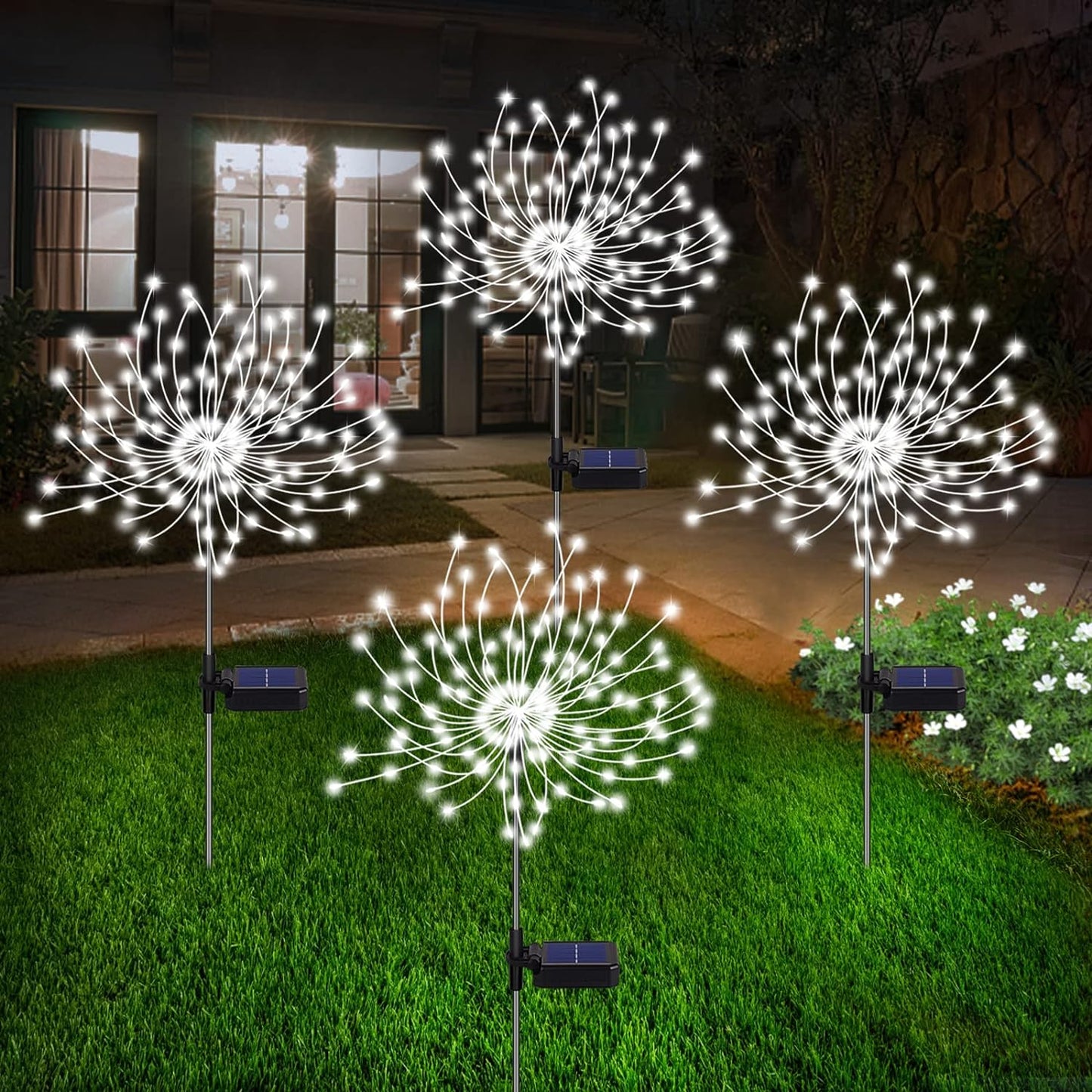 Solara Spark Solar Garden Lights for Outdoor Patio and Pathway Decor